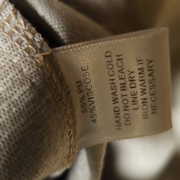 Mittoshop Faux Leather Shacket - Picture 8 of 8